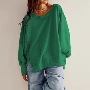 Green Women's Sweatshirt